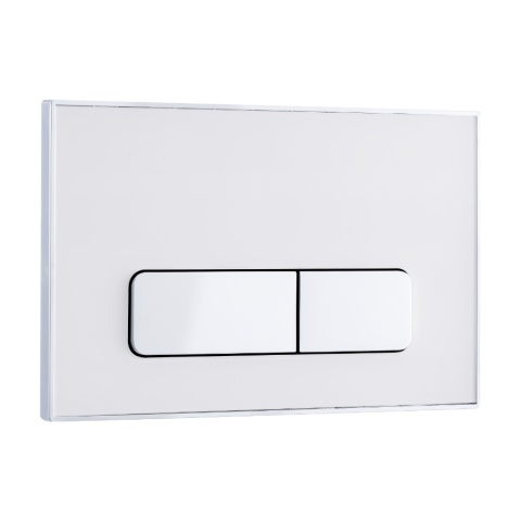 Przycisk spłukujący do WC IXO biały