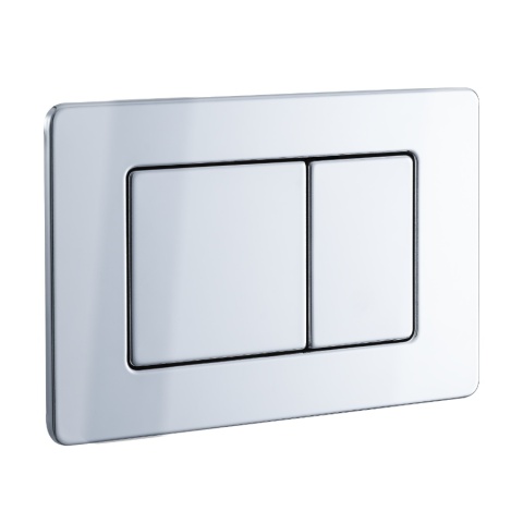 Przycisk spłukujący do WC ze stali nierdzewnej AXO chrom