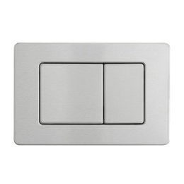 Przycisk spłukujący do WC ze stali nierdzewnej szczotkowanej AXO inox