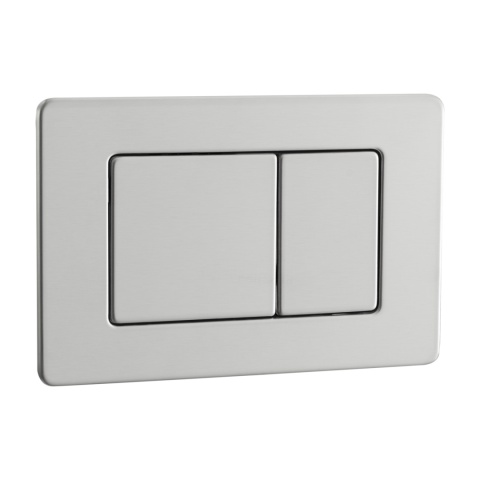 Przycisk spłukujący do WC ze stali nierdzewnej szczotkowanej AXO inox