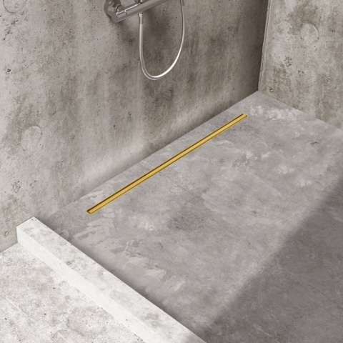 Slim&Low ProLine Gold Odpływ liniowy 60 cm złoty