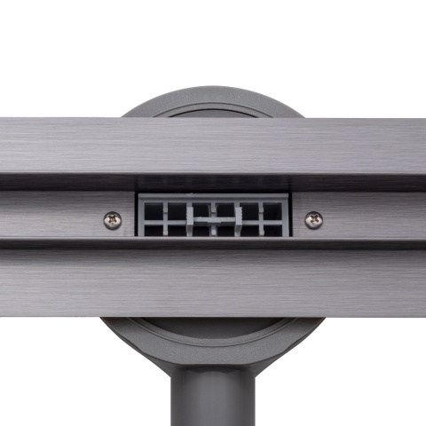 Slim&Low ProLine Gun Metal Odpływ liniowy 70 cm grafitowy