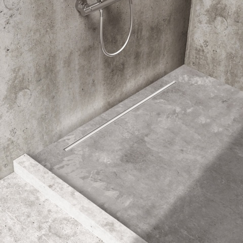 Slim&Low ProLine Inox Odpływ liniowy 90 cm chrom