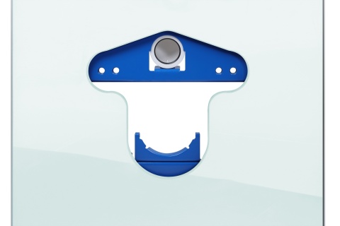 Stelaż natynkowy WC szklany mleczny Fix-Frame Glass Milky