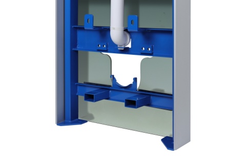 Stelaż natynkowy WC szklany mleczny Fix-Frame Glass Milky