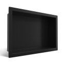 WALL-BOX ONE Black Półka wnękowa ze stali nierdzewnej czarna 30x20x10 cm