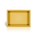 WALL-BOX ONE Gold Półka wnękowa ze stali nierdzewnej złota 30x20x10 cm