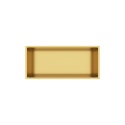 WALL-BOX ONE Gold Półka wnękowa ze stali nierdzewnej złota 45x20x10 cm
