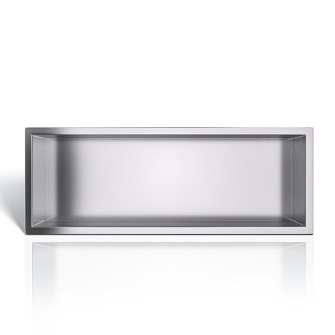 WALL-BOX ONE Inox Półka wnękowa ze stali nierdzewnej 60x20x10 cm