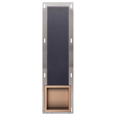 WALL-BOX PAPER 3 Copper - Magazynek na papier miedziany