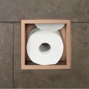 WALL-BOX PAPER 3 Copper - Magazynek na papier miedziany