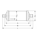 Filtr odwadniacz DML306S