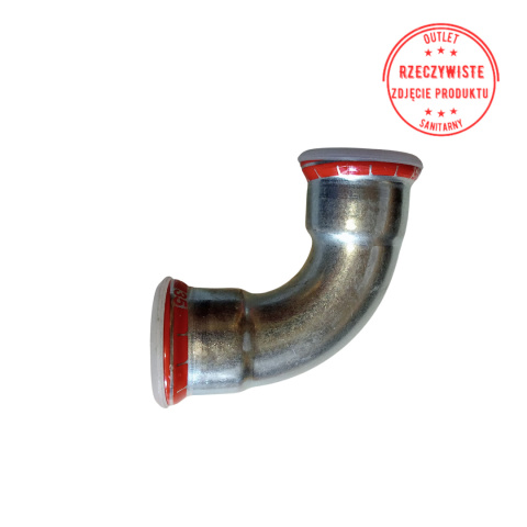 Kolano dwukielichowe Geberit Mapress C-Stahl d35 90° Kolano dwukielichowe Geberit Mapress C-Stahl d35 90°