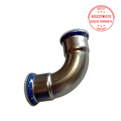 Kolano dwukielichowe Geberit Mapress Edelstahl d35 90° Kolano dwukielichowe Geberit Mapress Edelstahl d35 90°