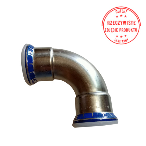 Kolano dwukielichowe Geberit Mapress Edelstahl d42 90° Kolano dwukielichowe Geberit Mapress Edelstahl d42 90°