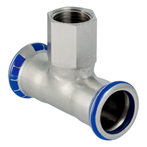 Trójnik przejściowy Geberit Mapress Edelstahl GW 35x1/2''x35 Trójnik przejściowy Geberit Mapress Edelstahl GW 35x1/2''x35