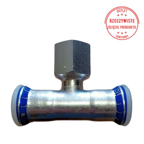 Trójnik przejściowy Geberit Mapress Edelstahl GW 18x1/2''x18 Trójnik przejściowy Geberit Mapress Edelstahl GW 18x1/2''x18