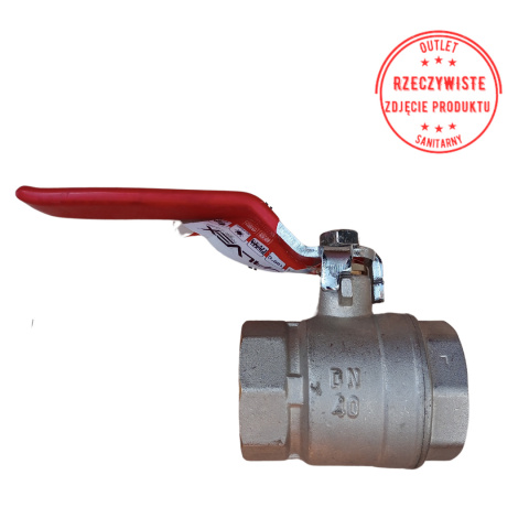 Zawór kulowy DN40 1 1/2'' PN30 z rączką Zawór kulowy DN40 1 1/2'' PN30 z rączką