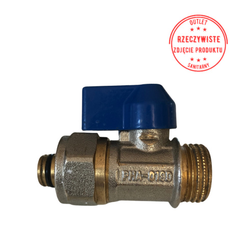 Zawór kulowy DN15 1/2'' PN16 (towar wyprzedażowy) Zawór kulowy DN15 1/2'' PN16 (towar wyprzedażowy)