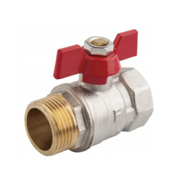 Zawór kulowy DN20 3/4'' PN16 z motylkiem