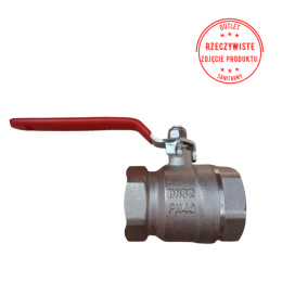 Zawór kulowy DN32 1 1/4'' PN40 z rączką