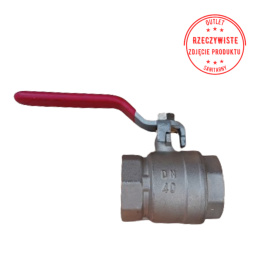 Zawór kulowy DN40 1 1/2'' PN30 z rączką