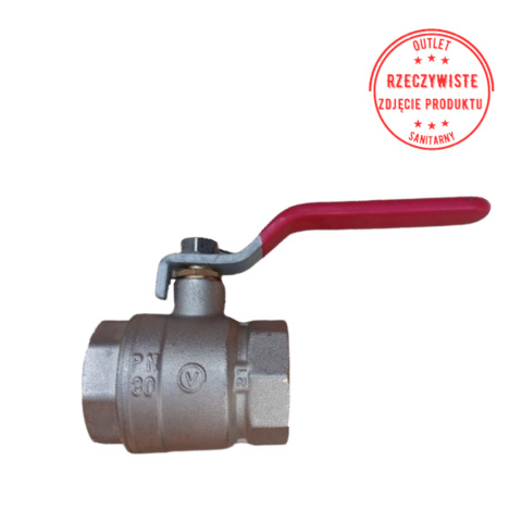 Zawór kulowy DN40 1 1/2'' PN30 z rączką Zawór kulowy DN40 1 1/2'' PN30 z rączką