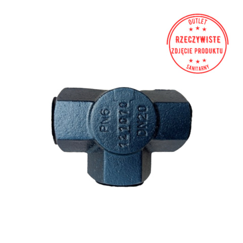 Zawór mieszający 3drogowy prosty DN20 3/4'' PN6 Zawór mieszający 3drogowy prosty DN20 3/4'' PN6