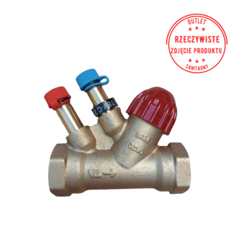 Zawór równoważący TA TBV-C DN20 3/4" do odbiorników końcowych Zawór równoważący TA TBV-C DN20 3/4" do odbiorników końcowych