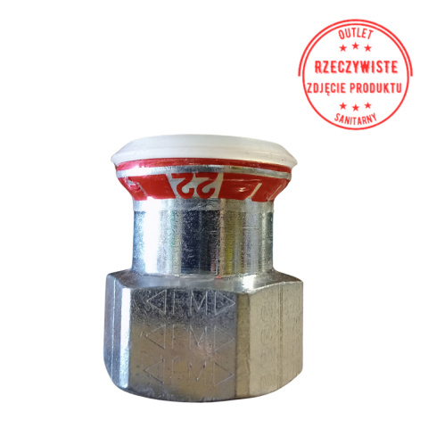 Złączka Geberit Mapress C-Stahl GW 22x1/2'' Złączka Geberit Mapress C-Stahl GW 22x1/2''