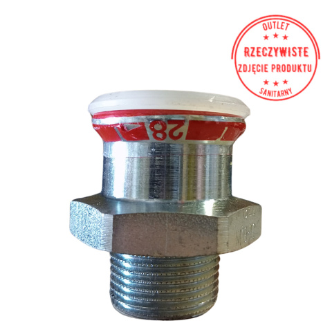 Złączka Geberit Mapress C-Stahl GZ 28x3/4'' Złączka Geberit Mapress C-Stahl GZ 28x3/4''