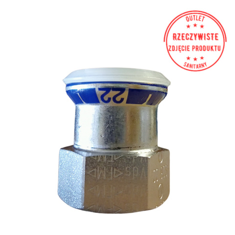 Złączka Geberit Mapress Edelstahl GW 22x1/2'' Złączka Geberit Mapress Edelstahl GW 22x1/2''