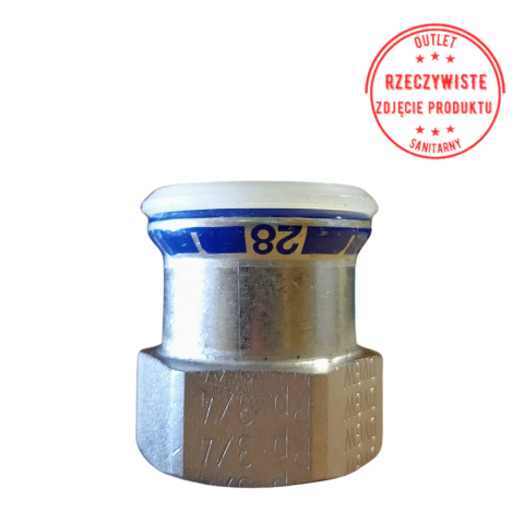 Złączka Geberit Mapress Edelstahl GW 28x3/4'' Złączka Geberit Mapress Edelstahl GW 28x3/4''