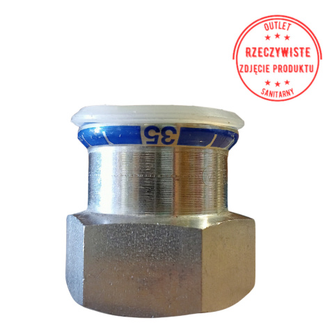 Złączka Geberit Mapress Edelstahl GW 35x1'' Złączka Geberit Mapress Edelstahl GW 35x1''