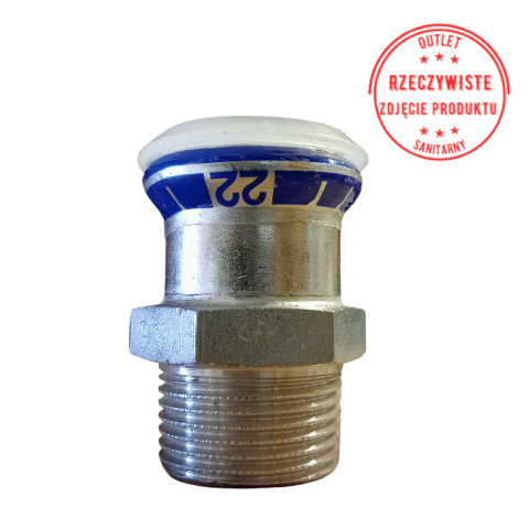 Złączka Geberit Mapress Edelstahl GZ 22x3/4'' Złączka Geberit Mapress Edelstahl GZ 22x3/4''
