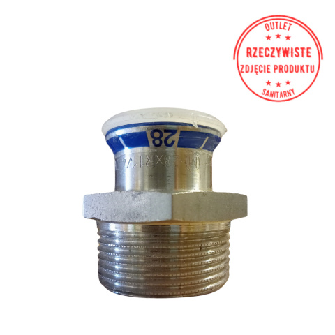 Złączka Geberit Mapress Edelstahl GZ 28x1 1/4'' Złączka Geberit Mapress Edelstahl GZ 28x1 1/4''