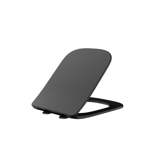 Deska wolnoopadająca czarna do miski WC - LUGA