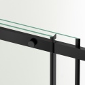 Drzwi prysznicowe rozsuwane Porta - BLACK 110 cm