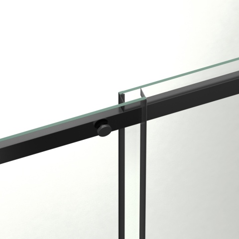Drzwi prysznicowe rozsuwane Porta - BLACK 110 cm