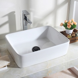 Korek umywalkowy mosiężny Klik Klak E bez przelewu Czarny