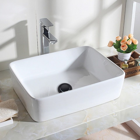 Korek umywalkowy mosiężny Klik Klak E bez przelewu Czarny