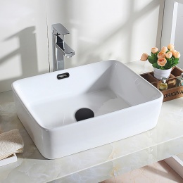 Korek umywalkowy mosiężny Klik Klak F z koszyczkiem i przelewem Czarny