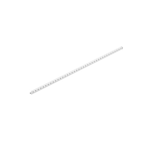 Listwa spadkowa do szkła prawa 120 cm inox