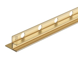 Listwa spadkowa do szkła prawa 170 cm złota