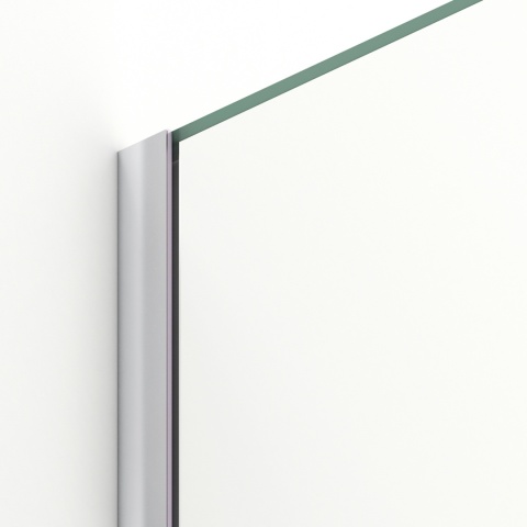 Ścianka prysznicowa Beira 110 x 200 cm transparentna 8 mm chrom