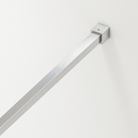 Ścianka prysznicowa Beira 70 x 200 cm transparentna 8 mm chrom