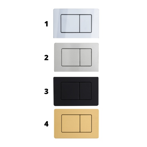 Zestaw podtynkowy WC stelaż Fix Frame Slim z białą miską WC Luxa i przyciskiem spłukującym Axo Zestaw podtynkowy WC stelaż Fix Frame Slim z białą miską WC Luxa i przyciskiem spłukującym Axo