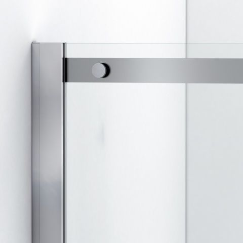 Kabina prysznicowa rozsuwana Rio - CHROM 80x90 cm