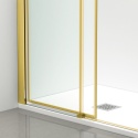 Kabina prysznicowa rozsuwana Rio - ZŁOTY 100x100 cm