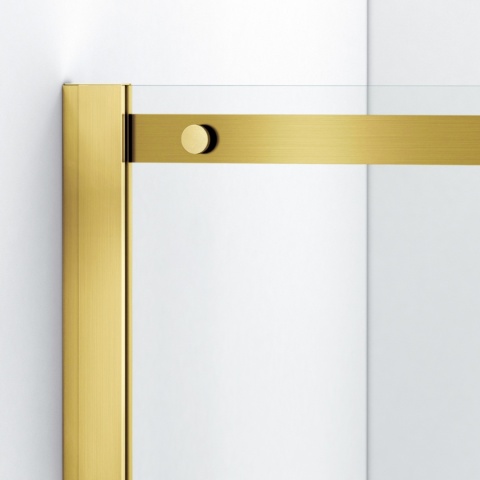 Kabina prysznicowa rozsuwana Rio - ZŁOTY 80x100 cm